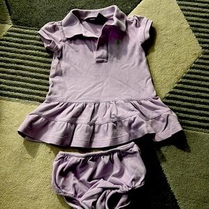 Ralph Lauren purple dress